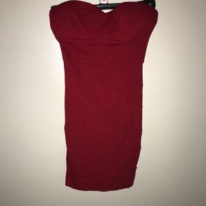 Forever 21 tune red dress